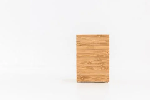 Empty wooden box Stock Photos