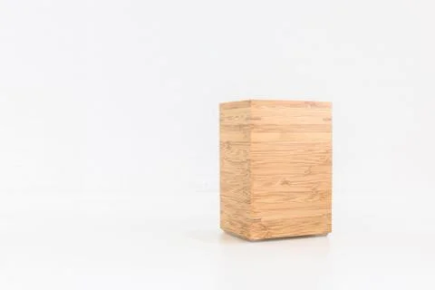 Empty wooden box Stock Photos