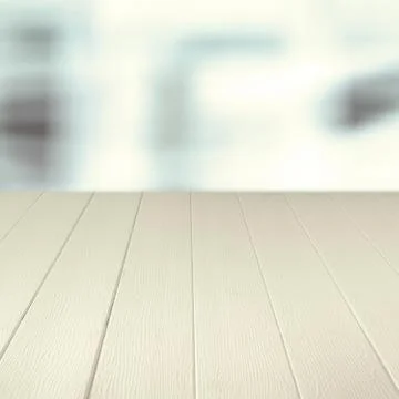 Empty wooden counter background Stock Photos