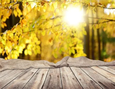 Empty wooden table background Stock Photos