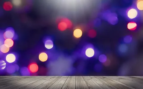Empty wooden table with blurred background. 写真素材