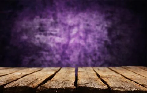 Empty wooden table Stock Photos