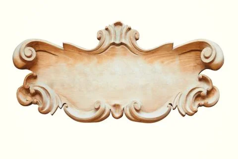 Empty wooden tablet Stock Photos