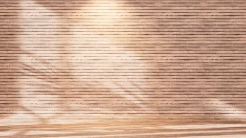Empty wooden wall textured background Stock Footage 208070089