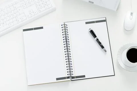 Empty workplace Stock Photos