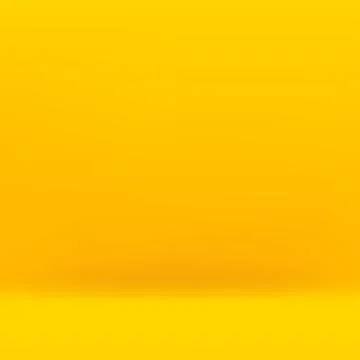 Empty Yellow Studio Background Stock Illustration