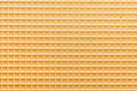 Empty yellow wafer background for your design Stock Photos