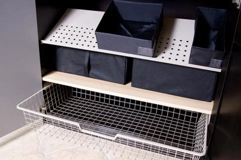 Empy cupboard Foto stock