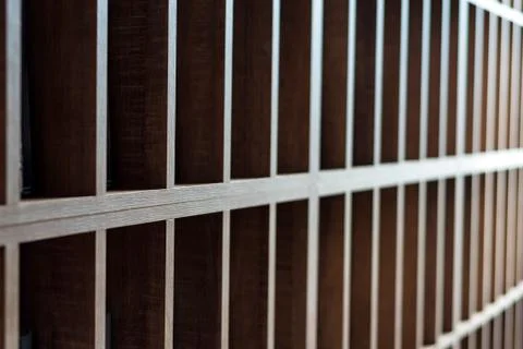 Empy wooden key boxes pattern Stock Photos