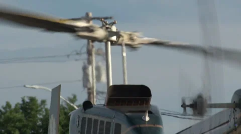EMS Chopper Stock Footage 36279288