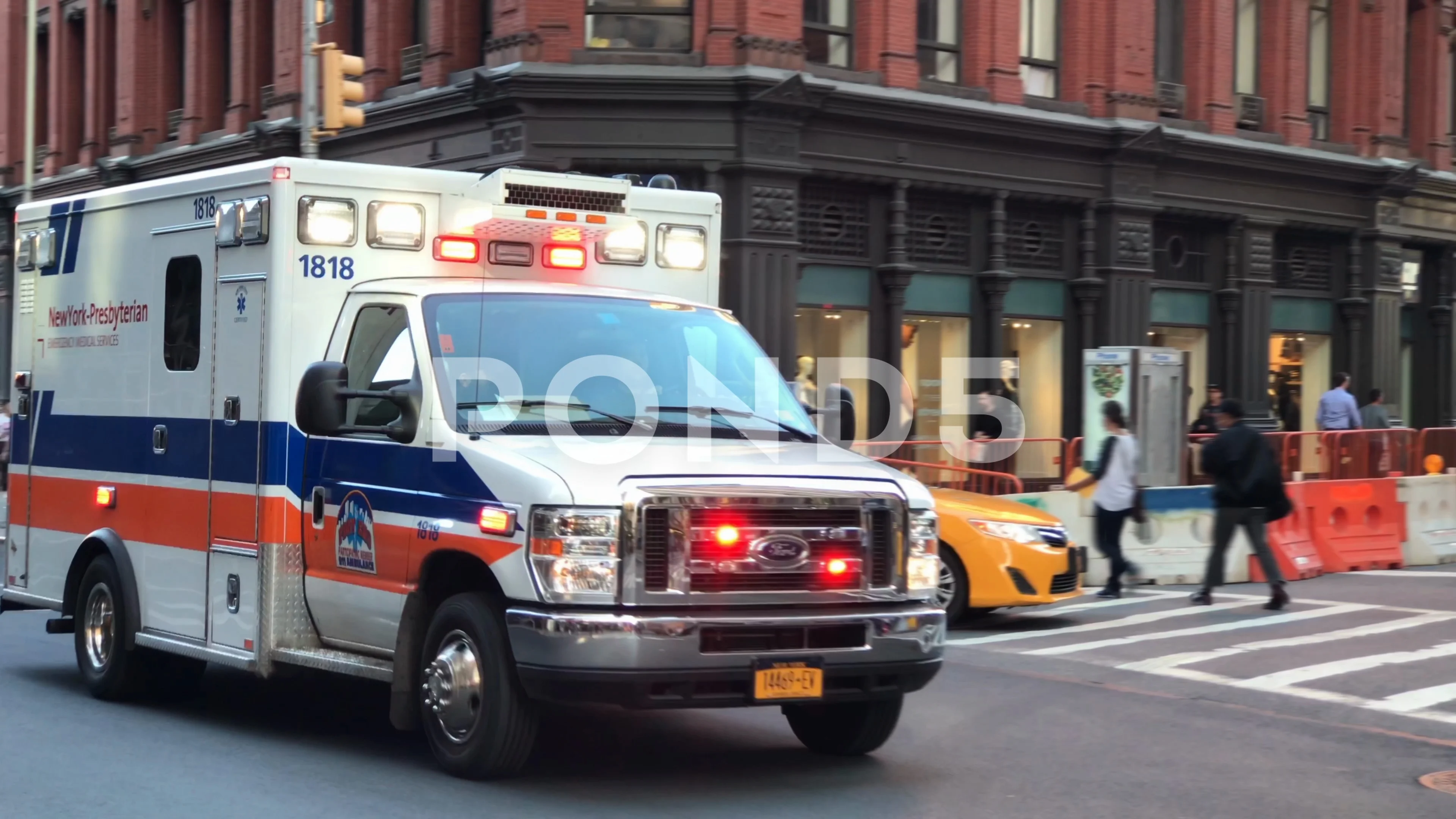 Ambulance in New York City, 1998 - Stock Video Clip - K010/2201 - Science  Photo Library