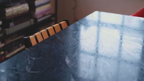 An Emtpy Seat at the Table (Pulled Focus) Stock Footage 301648679