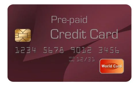 EMV security chip that looks like a padlock Stock Illustration