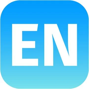 EN domain icon Stock-Illustration
