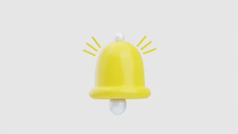 Enable Notification 3D Animation Stock Footage 314712081