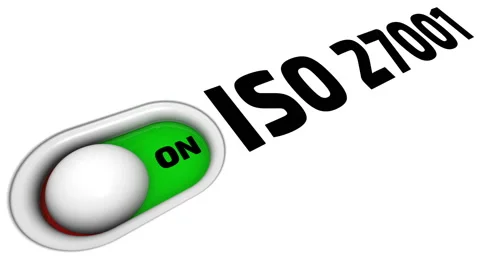 Enabling and disabling ISO 27001 Stock Footage 174640310