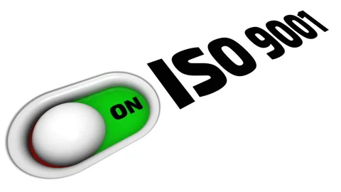 Enabling and disabling ISO 9001 Stock Footage 174639326