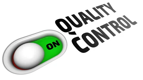 Enabling and disabling quality control Stock Footage 179144202