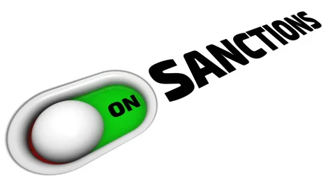 Enabling and disabling sanctions Stock Footage 174639321