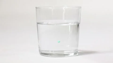 Enamel drops in the water Stock Footage 44253449