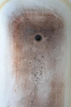Enamel of the old bathroom, texture, Stock Photos