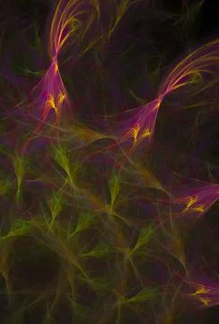Enchanted backdrop: Ethereal abstract background for your creative projects.. Stock Photos