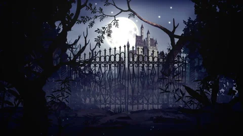 Enchanted Fairytale Castle Stock Footage 89687461