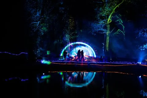 Enchanted Illuminations 스톡 사진