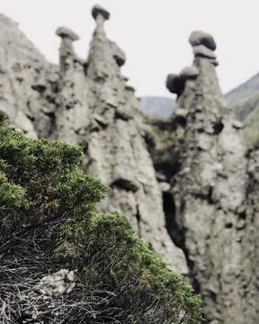 Enchanted Rock Formations Foto stock