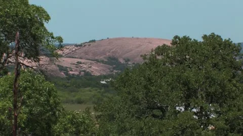 Enchanted Rock of Texas Stock Footage 20591724