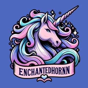ENCHANTEDHORNN Stock Illustration