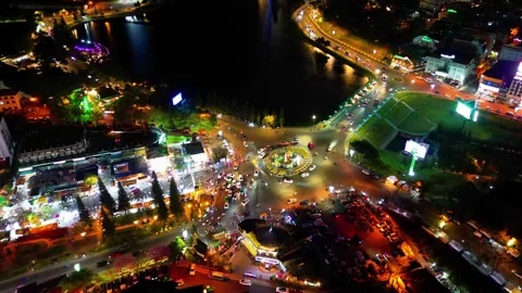 Enchanting Da Lat: Captivating Landscape Timelapse Video stock 242333944