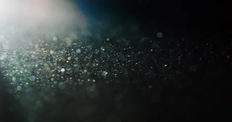 Enchanting Dust Particles In Projector Light Beam Stock Footage 275282312