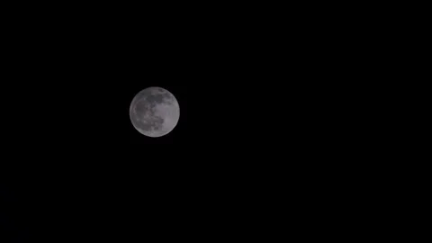An Enchanting Moon Timelapse Stock Footage 240436323