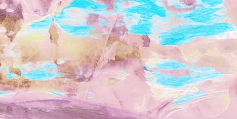 Enchanting Rainbow Splash on a Cute and Colorful Abstract Background Stock Illustration
