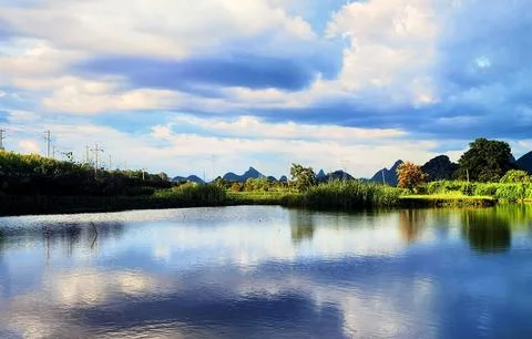 Enchanting Terraced Fields Stock Photos