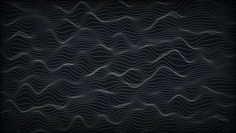 Enchanting Threads Form Mountains and Hills Abstract Background Stock Footage 291068299