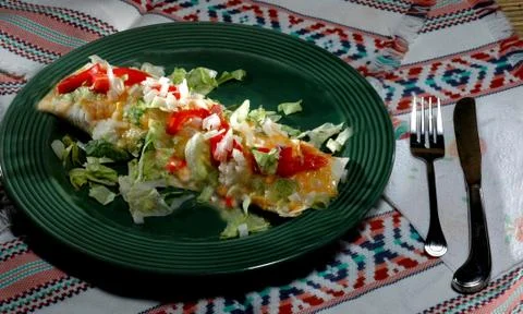 Enchilada Foto stock