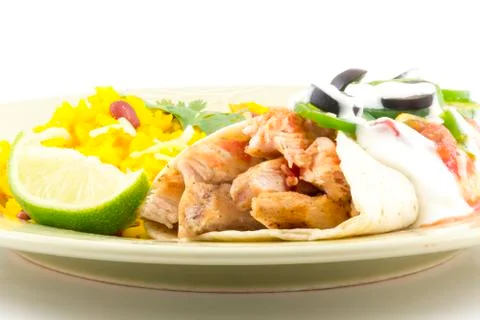 Enchilada rice Stock Photos