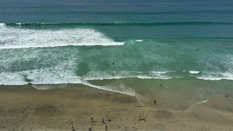 Encinitas Moonlight Beach Dolly Shot 0035 Stock Footage 263987210