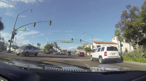 Encinitas sign 2 Video stock 32927145