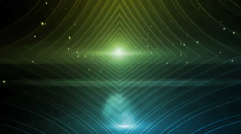 Encounter Blue Yellow Stock Footage 25887248