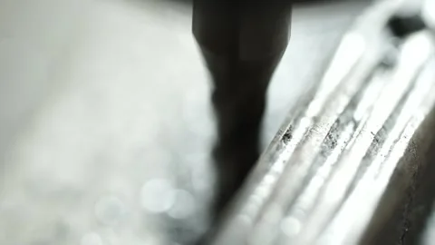 Encrusting machine in the factory Stock Footage 260449493