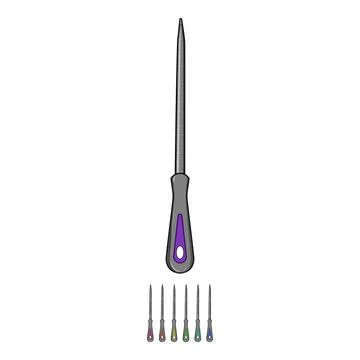 Encrypt file tool cartoon vector graphic Stock Illustration