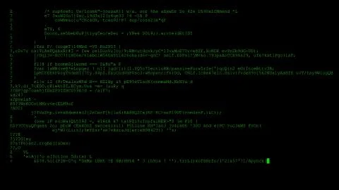 Encrypted programming security hacking code data flow stream on display new Stock Photos