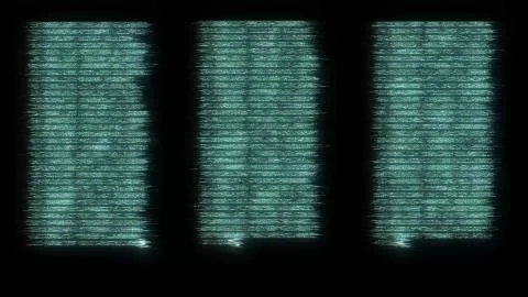 Encrypted programming security hacking code data flow stream on display new Stockfoto's