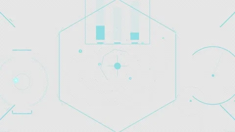 Encrypted Streamlined HUD Orbital Refuel: Master UI Screen : 4K Alpha Stock Footage 332944194