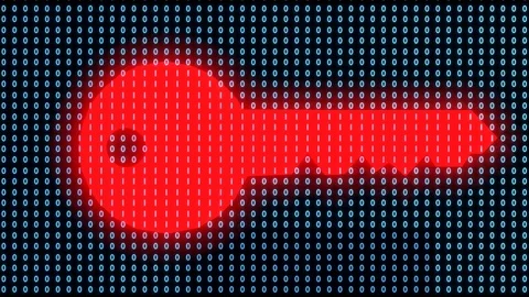 Encryption and cyber-security Stock Footage 90829256