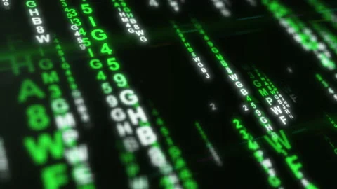 Encryption animation. Digital video system Vídeos de archivo 170739929