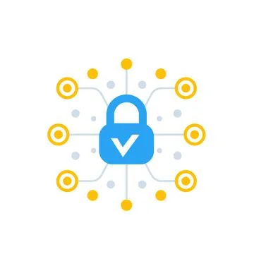 Encryption, encrypted data vector icon Stock Illustration